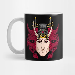 Oni geisha Mug